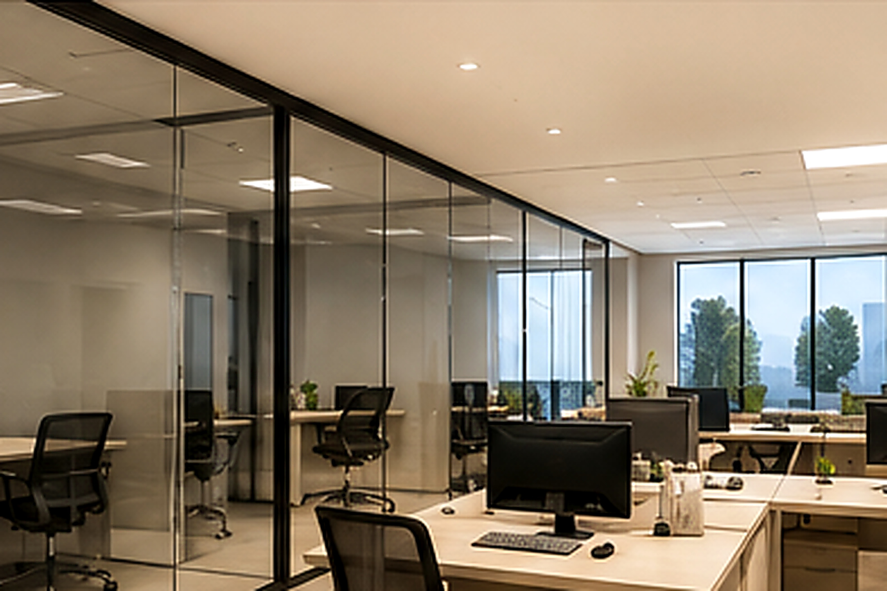Construcción y habilitación de oficinas
